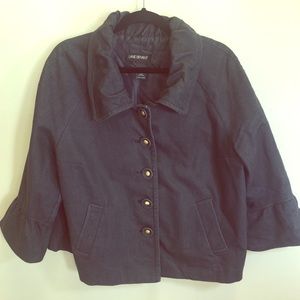 Cropped Bell Sleeve Blazer